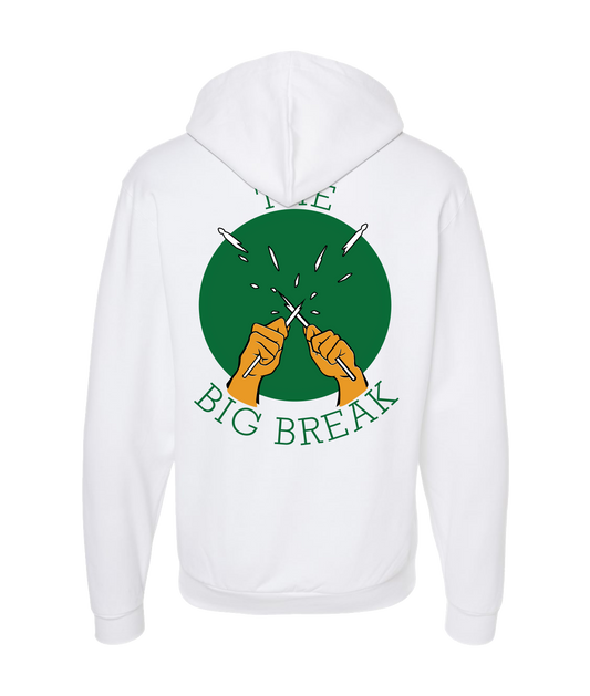 The Big Break - TBB Logo - White Zip Up Hoodie