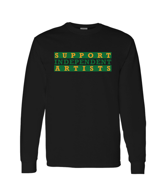 The Big Break - Support Independent Artists - Black Long Sleeve T