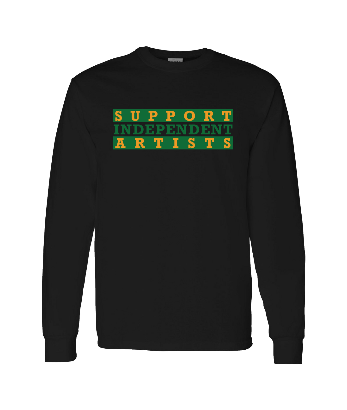 The Big Break - Support Independent Artists - Black Long Sleeve T