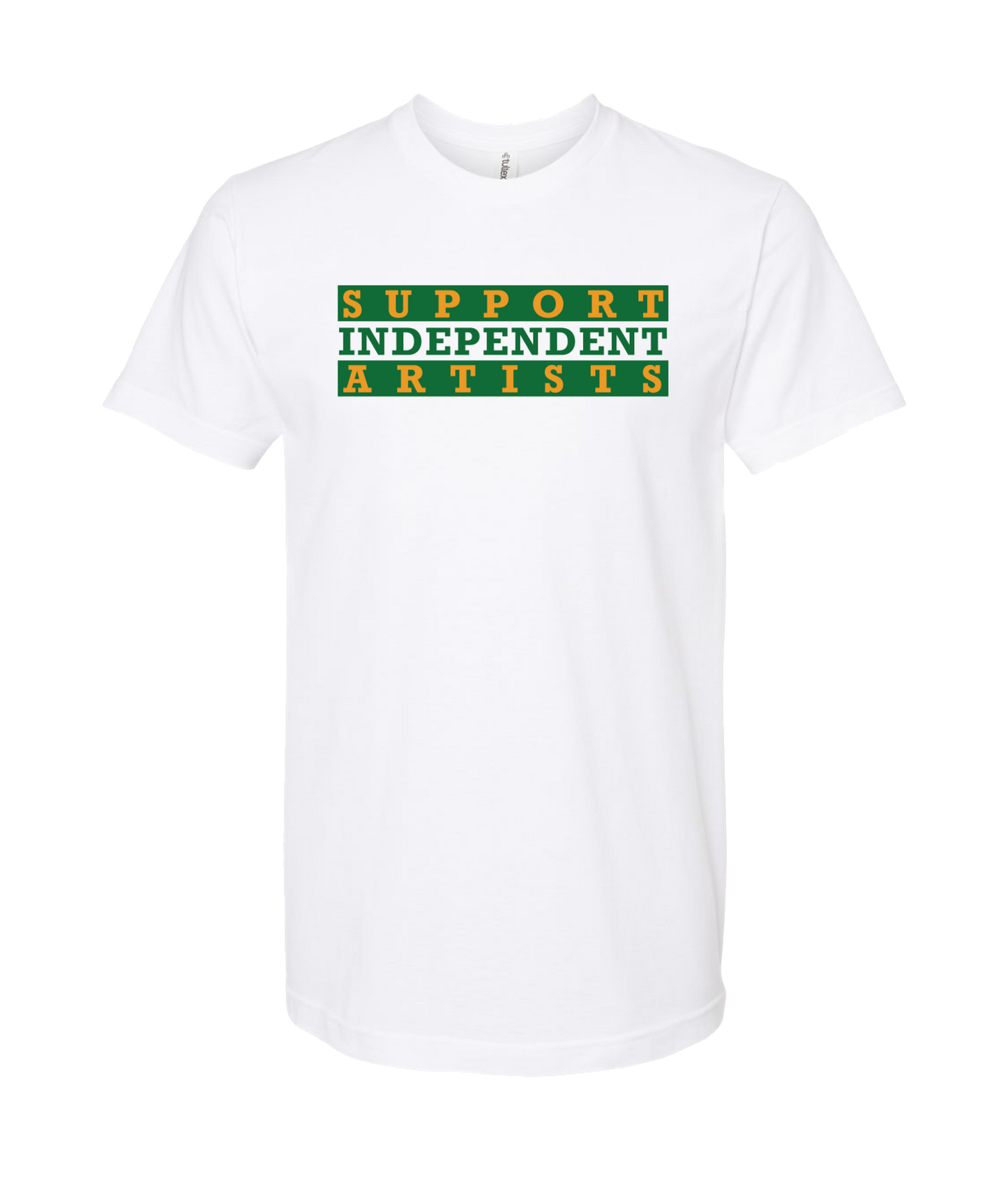 The Big Break - Support Independent Artists - White T Shirt