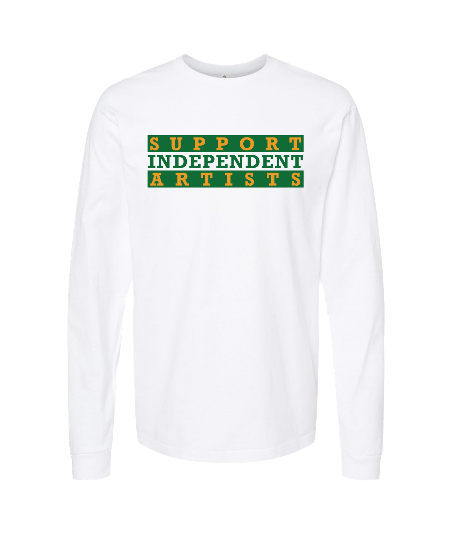 The Big Break - Support Independent Artists - White Long Sleeve T