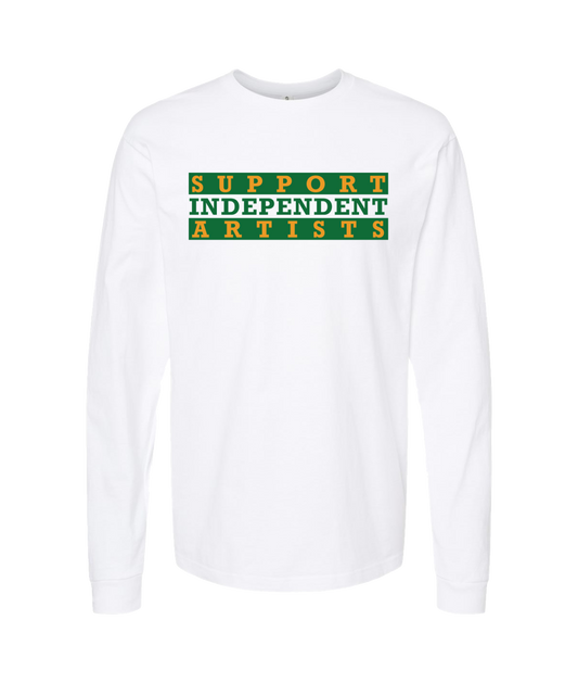 The Big Break - Support Independent Artists - White Long Sleeve T