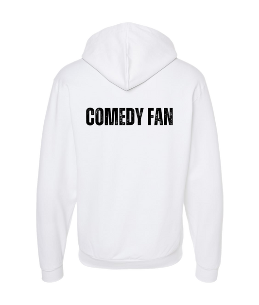 Tammie Bernal Comedy - Comedy Fan - White Zip Up Hoodie