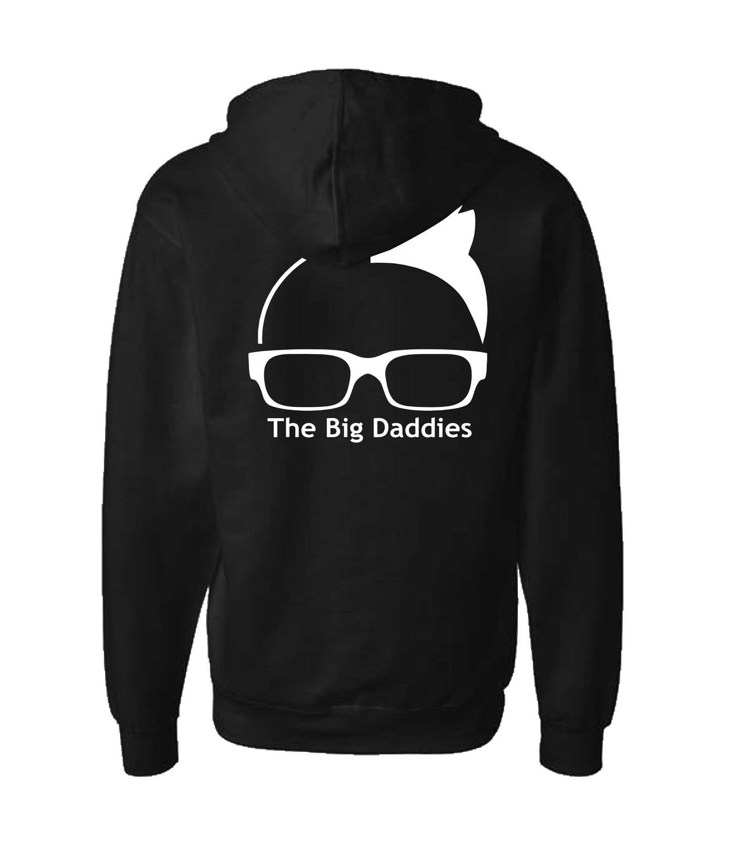 The Big Daddies - TBD Logo - Black Zip Up Hoodie