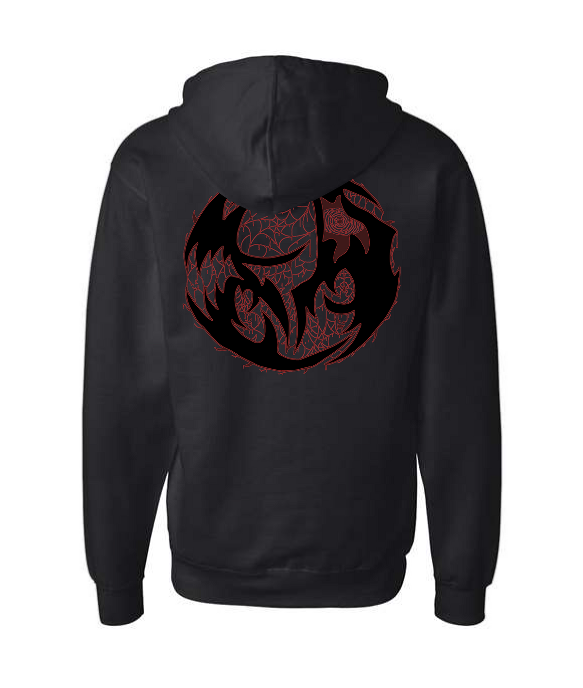 Kavana - Brain Washed Allegiance - Black Zip Up Hoodie