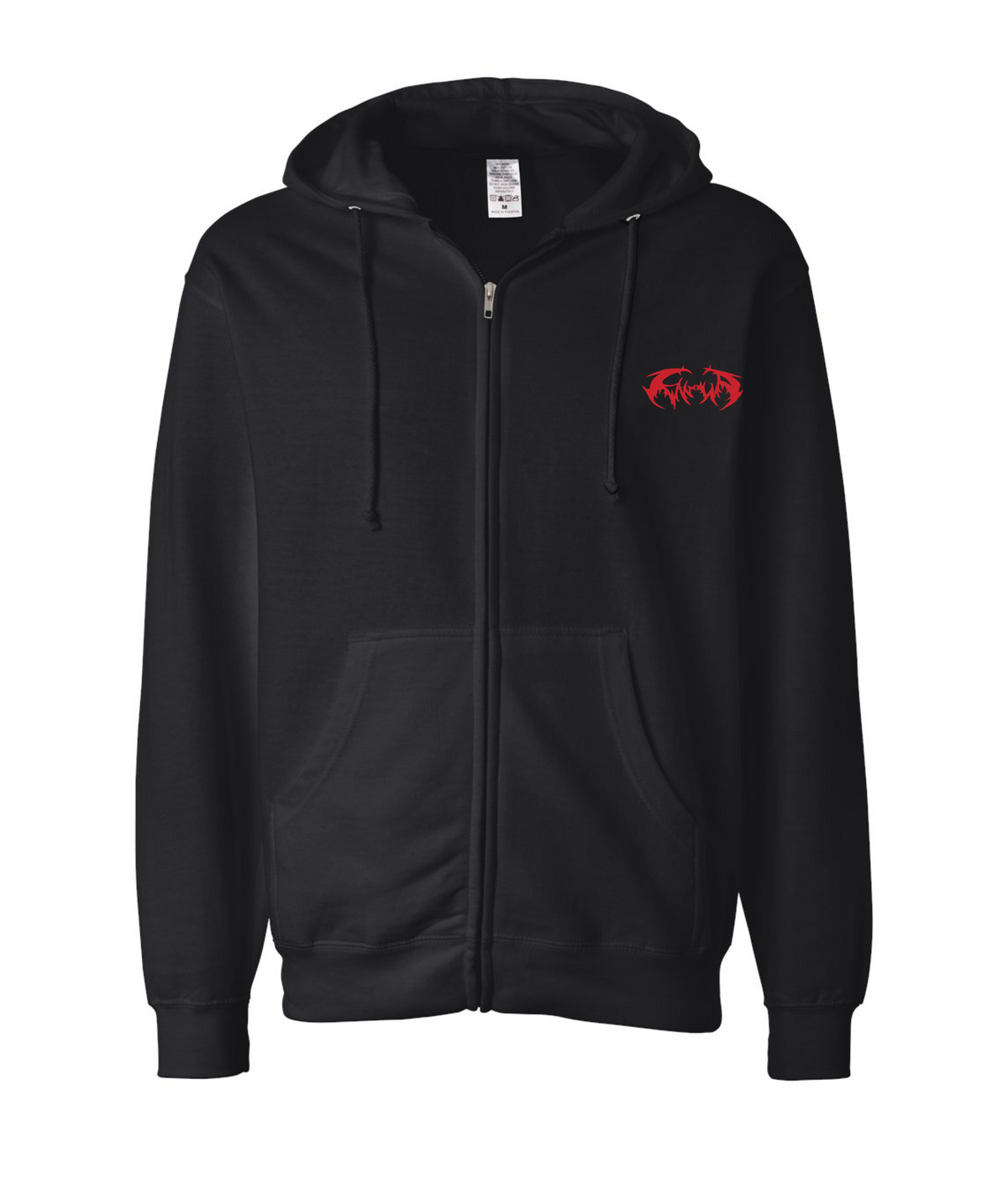 Kavana - Brain Washed Allegiance - Black Zip Up Hoodie