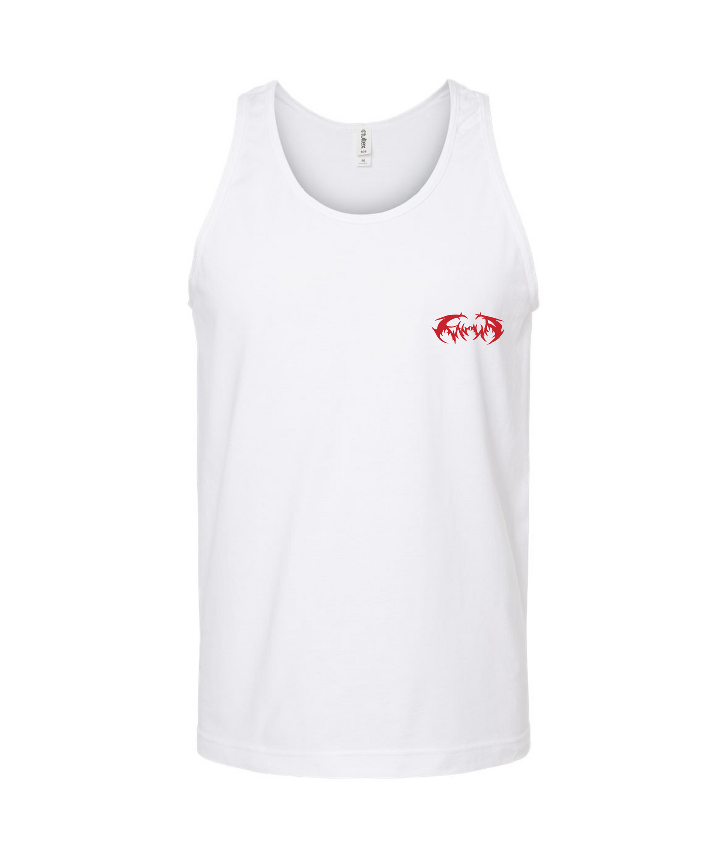 V-TBKTOP - Brain Washed Allegiance - White Tank Top
