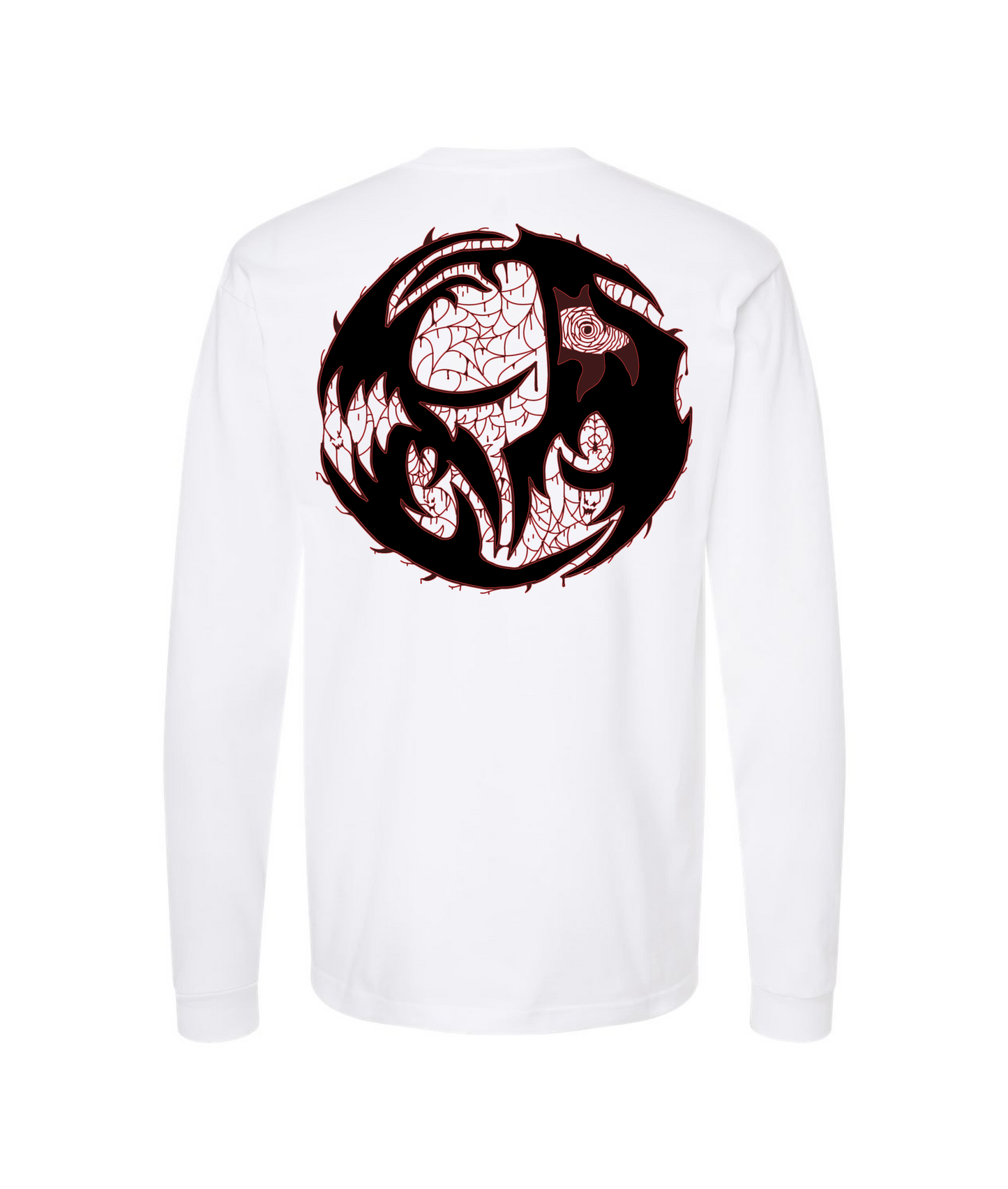 V-TBKTOP - Brain Washed Allegiance - White Long Sleeve T