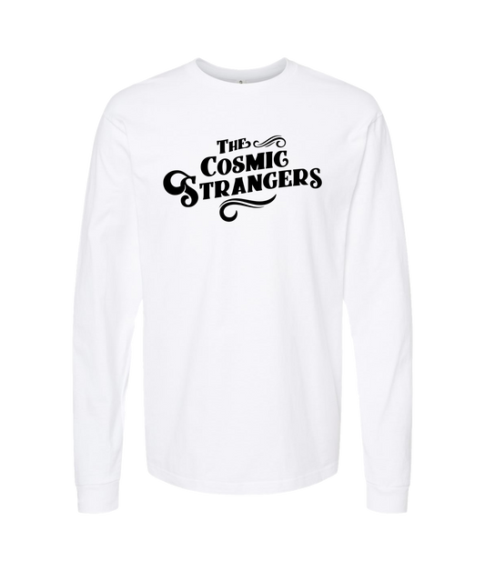 The Cosmic Strangers - Logo 2 - White Long Sleeve T