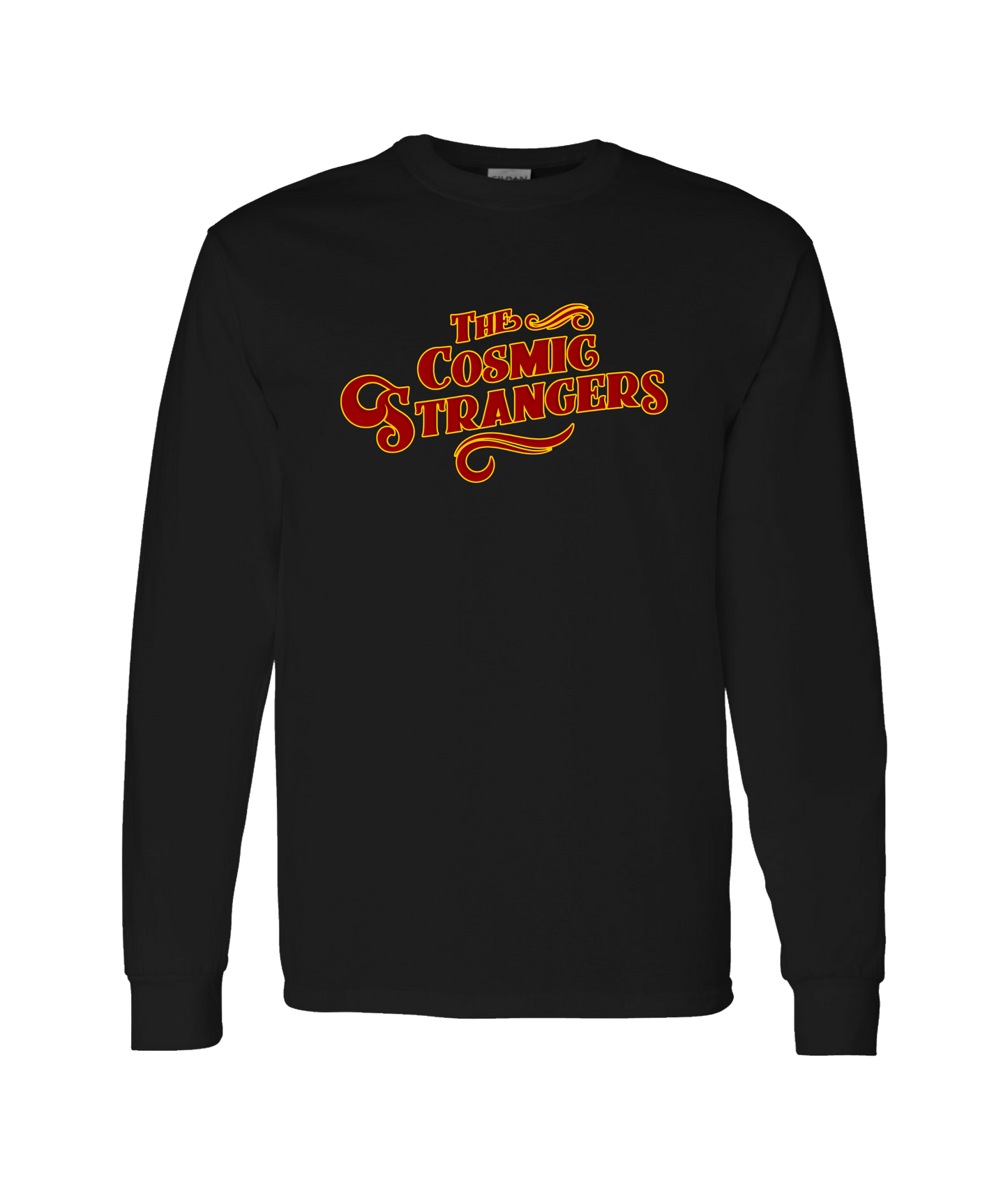 The Cosmic Strangers - Logo Colored - Black Long Sleeve T