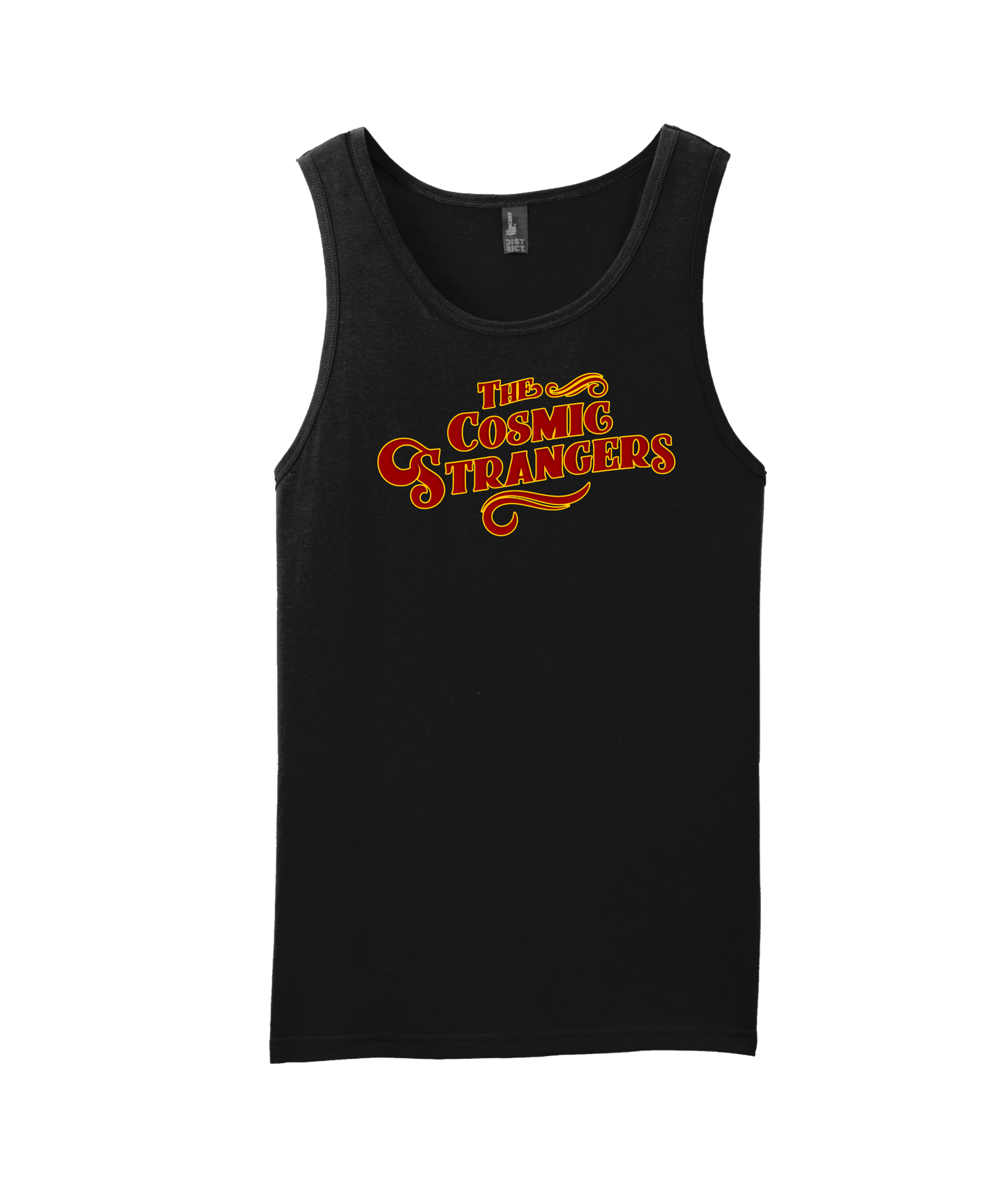 The Cosmic Strangers - Logo Colored - Black Tank Top