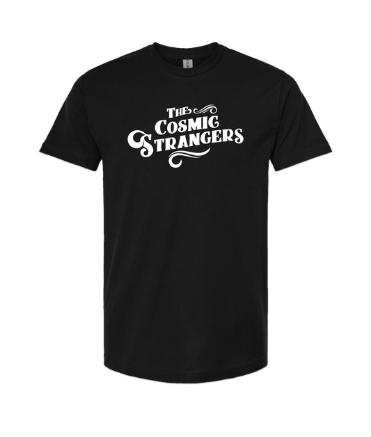 The Cosmic Strangers - Logo 2 - Black T-Shirt