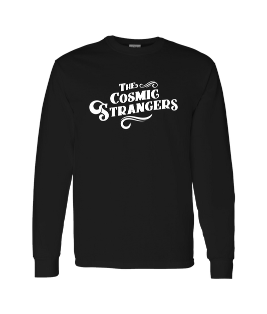The Cosmic Strangers - Logo 2 - Black Long Sleeve T