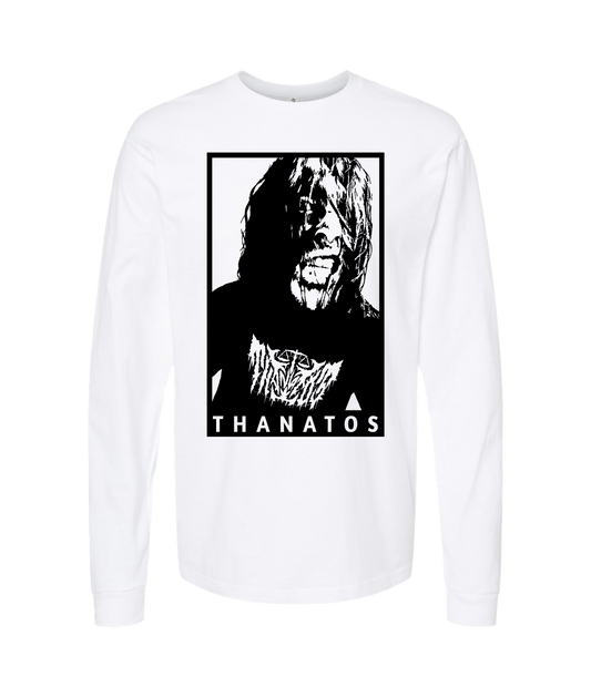 Thanatos - Better the Devil You Know Than the One You Don't - White Long Sleeve T