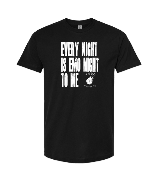 Tedd Hazard - Emo Night - Black T Shirt