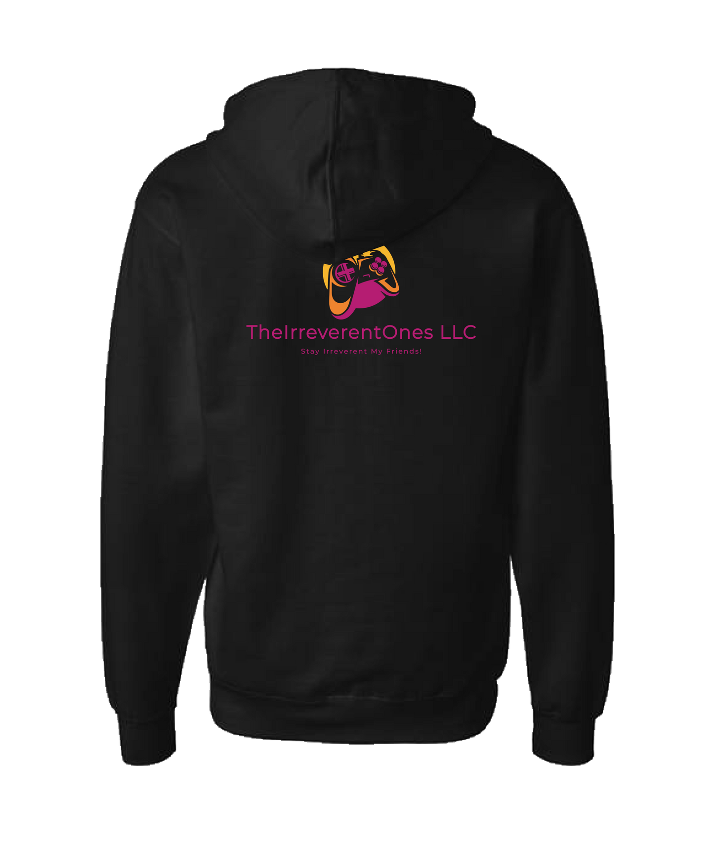 TheIrreverentOnes - Controller - Black Zip Up Hoodie