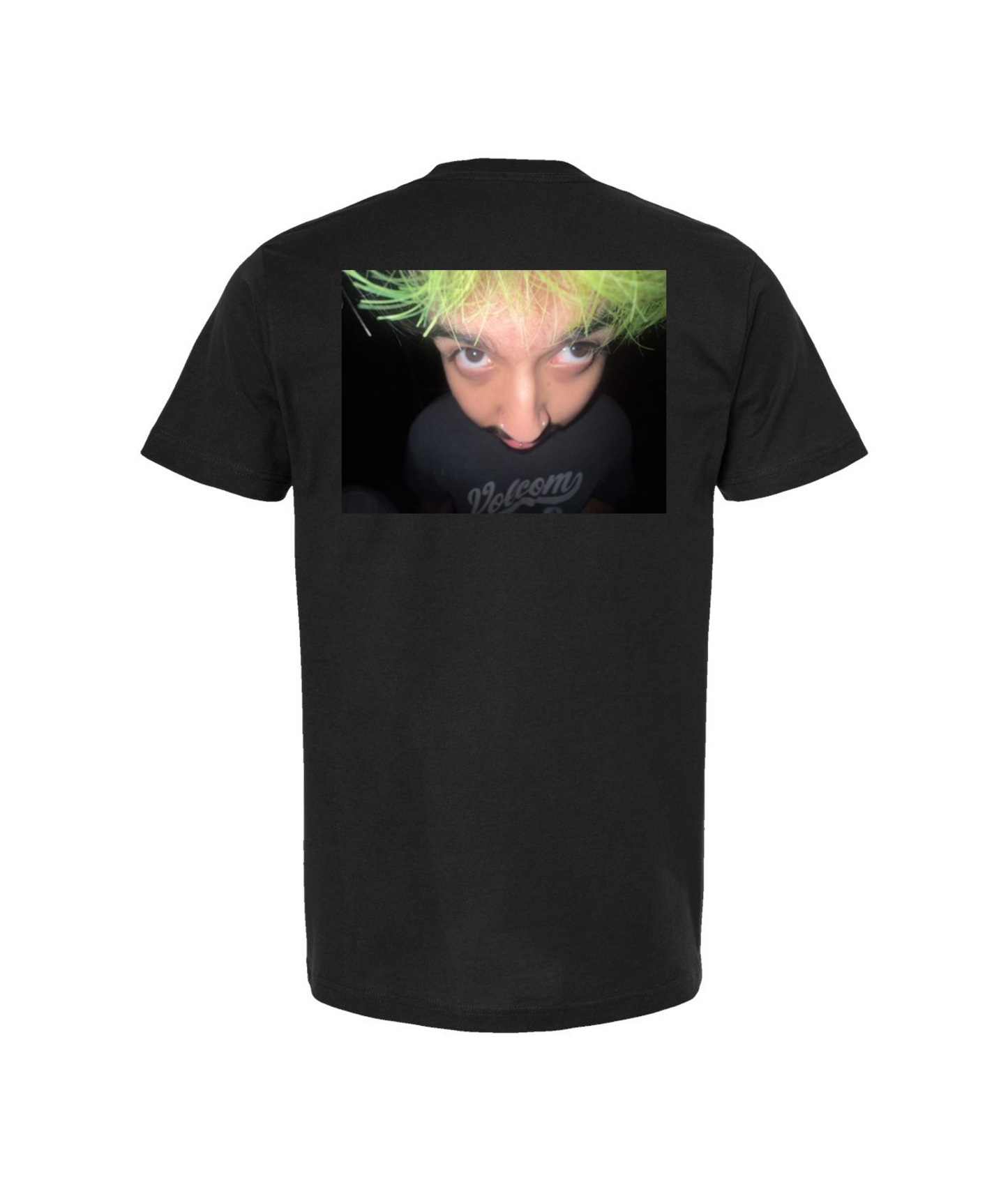 V-TJMSTOP - GreenJunies - Black T-Shirt