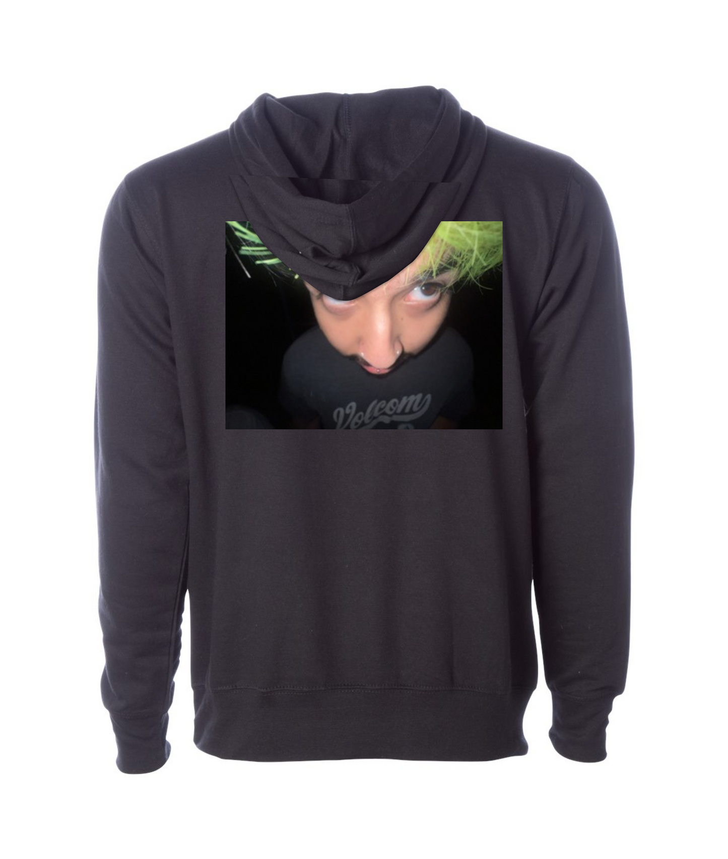 V-TJMSTOP - GreenJunies - Black Hoodie