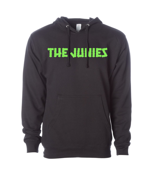 The Junies' Merch Stand - GreenJunies - Black Hoodie