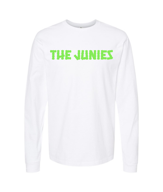 V-TJMSTOP - GreenJunies - White Long Sleeve T