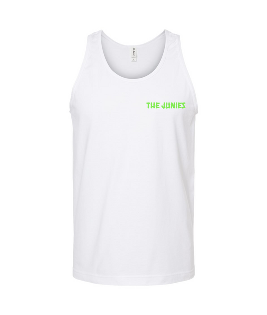 The Junies' Merch Stand - GreenJunies - White Tank Top