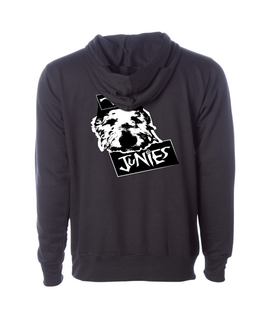 V-TJMSTOP - BWJunies - Black Hoodie