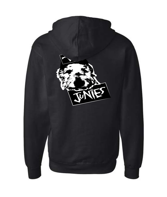 The Junies' Merch Stand - BWJunies - Black Zip Up Hoodie