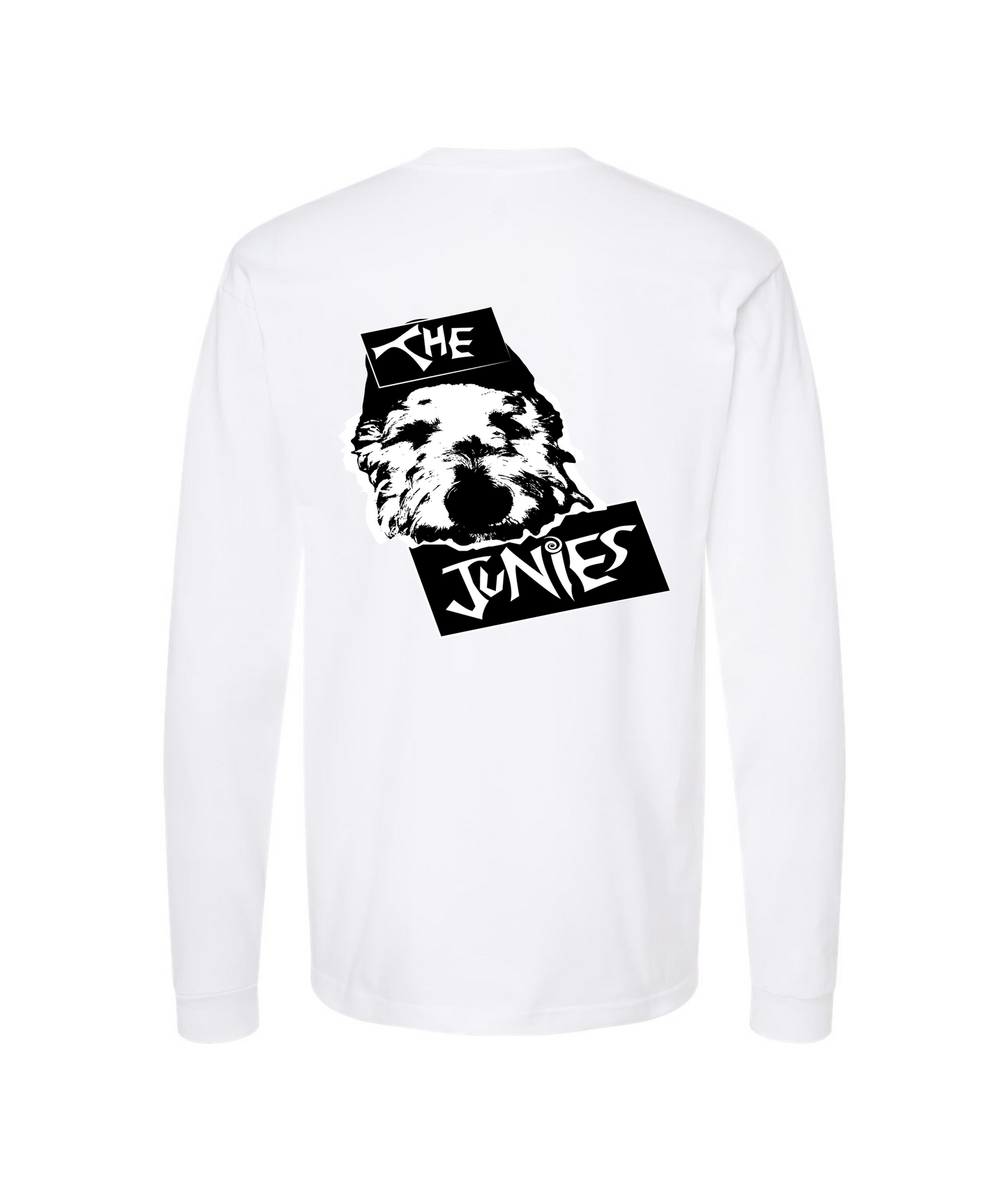 V-TJMSTOP - BWJunies - White Long Sleeve T