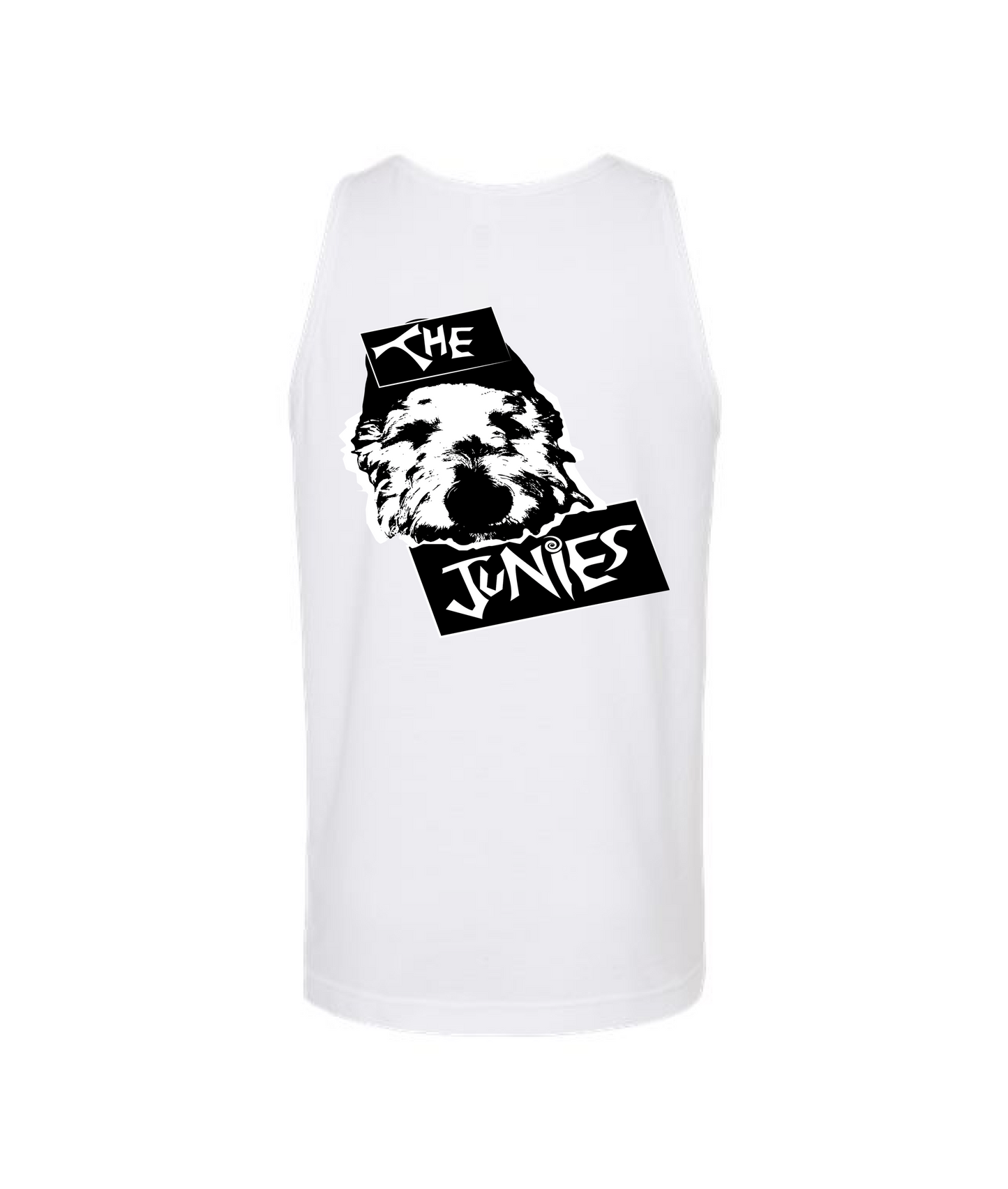 V-TJMSTOP - BWJunies - White Tank Top