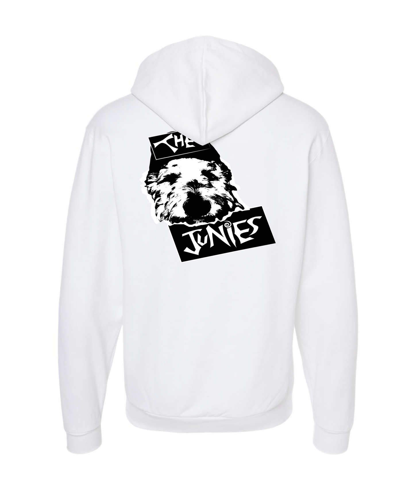 The Junies' Merch Stand - BWJunies - White Zip Up Hoodie