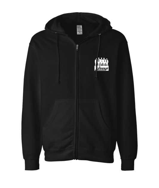 V-TJOTOP - Logo - Black Zip Up Hoodie