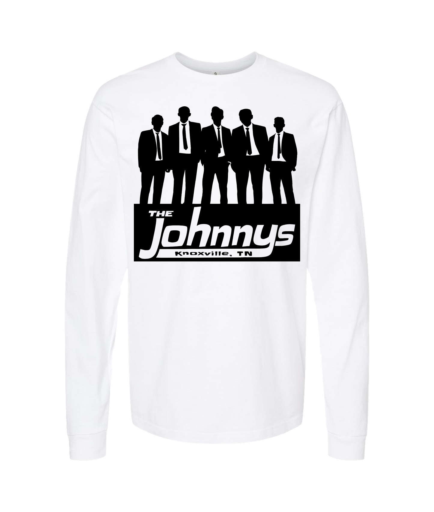 The Johnnys - Logo - White Long Sleeve T