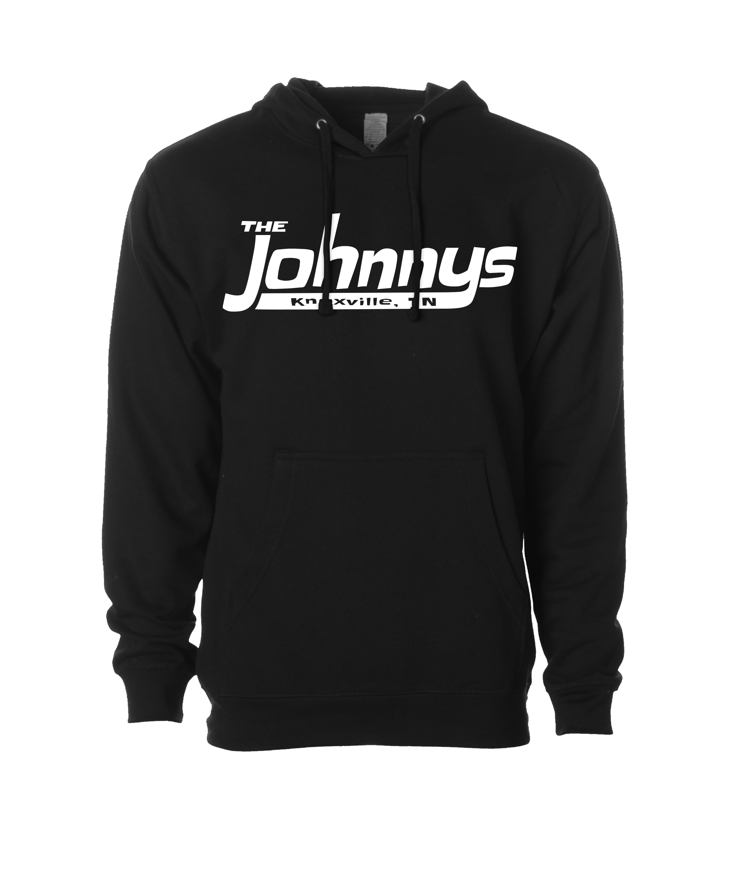 The Johnnys - LOGO 2 - Black Hoodie – MerchBooth.com