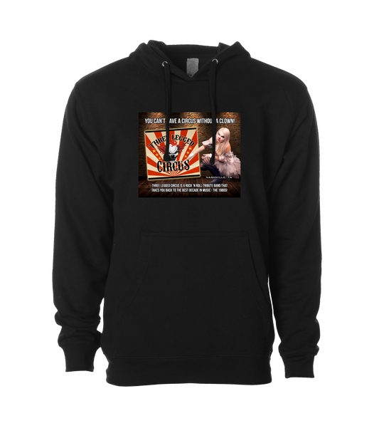 Three Legged Circus - Can't Have a Circus Without a Clown - Black Hoodie