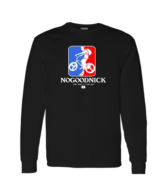The Philly Captain's Merch is Fire - No Good Nick - Black Long Sleeve T