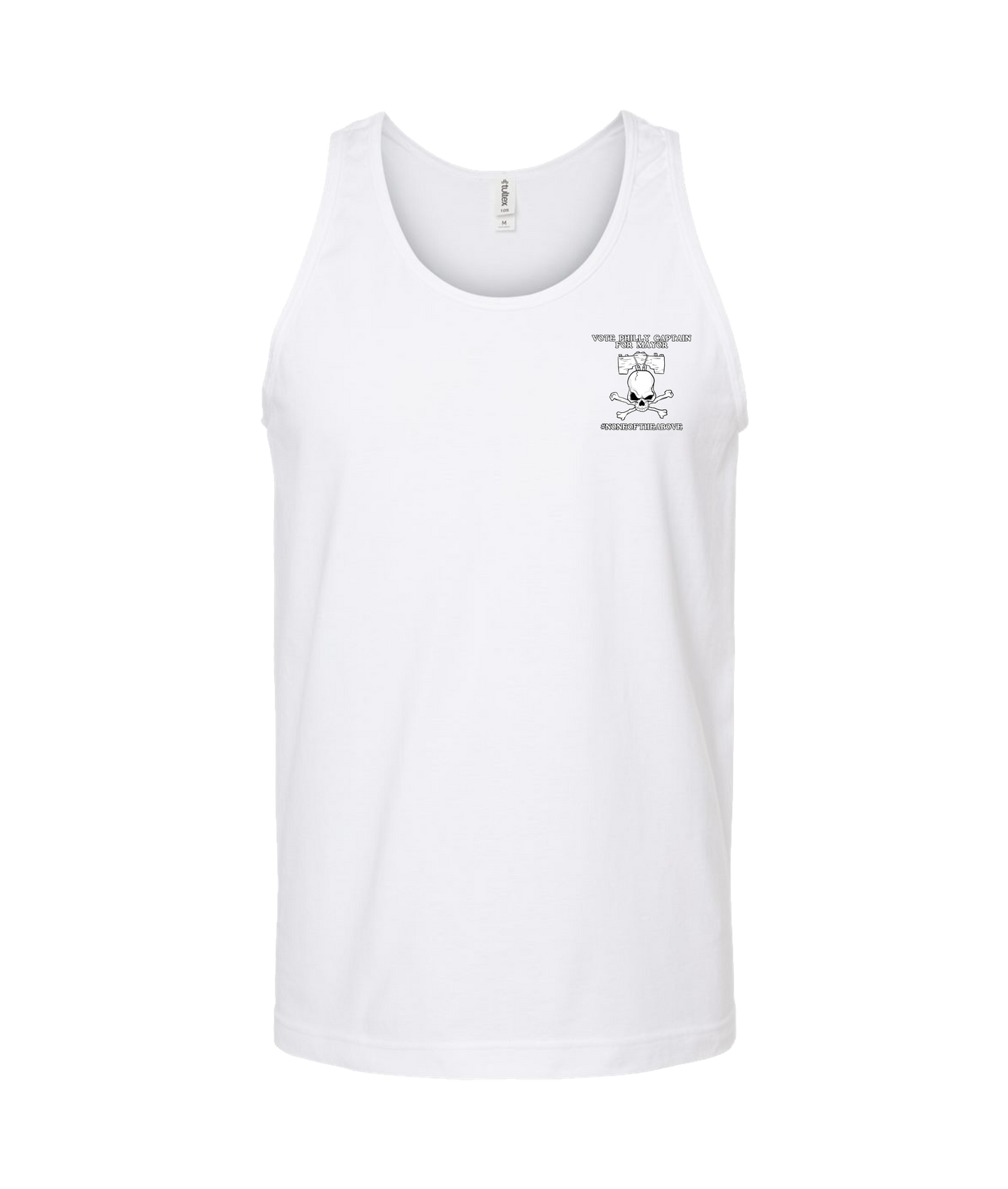 The Philly Captain's Merch is Fire - VOTE - White Tank Top