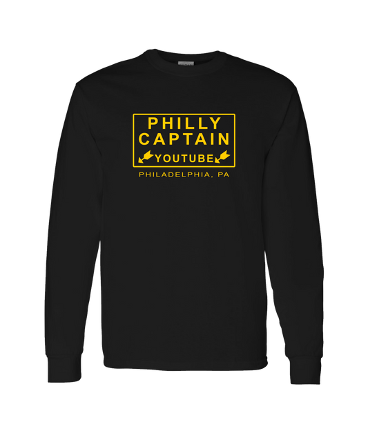 The Philly Captain's Merch is Fire - YouTube - Black Long Sleeve T