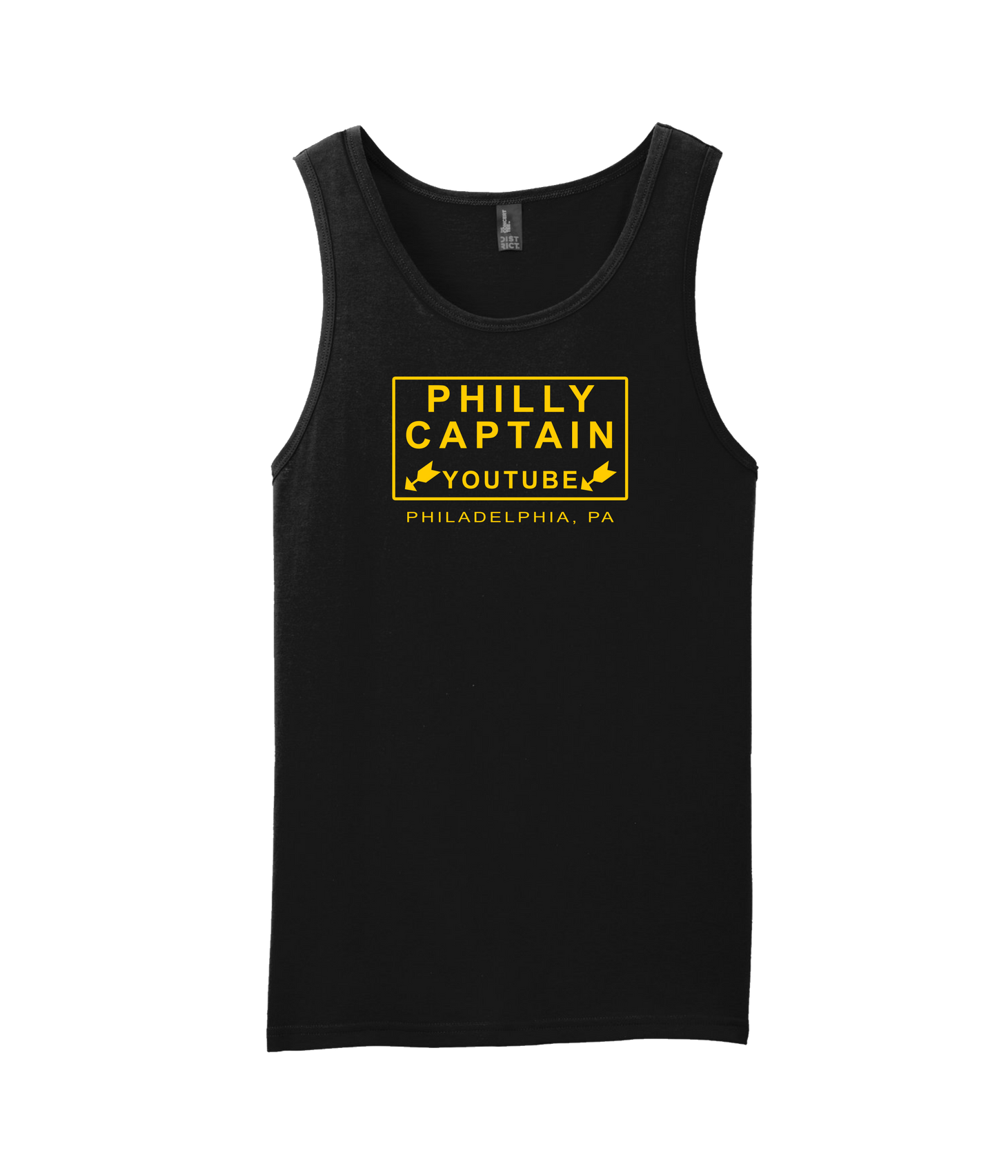The Philly Captain's Merch is Fire - YouTube - Black Tank Top