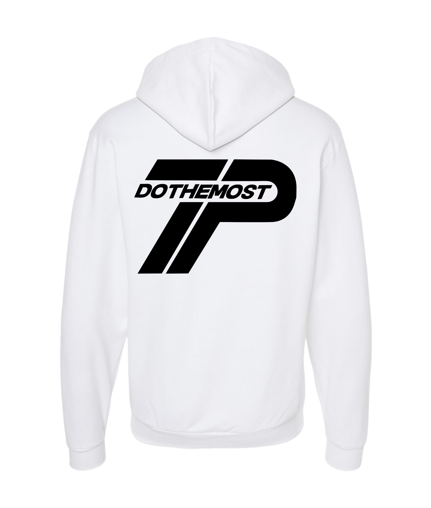 V-TPDTOP - DO THE MOST - White Zip Up Hoodie