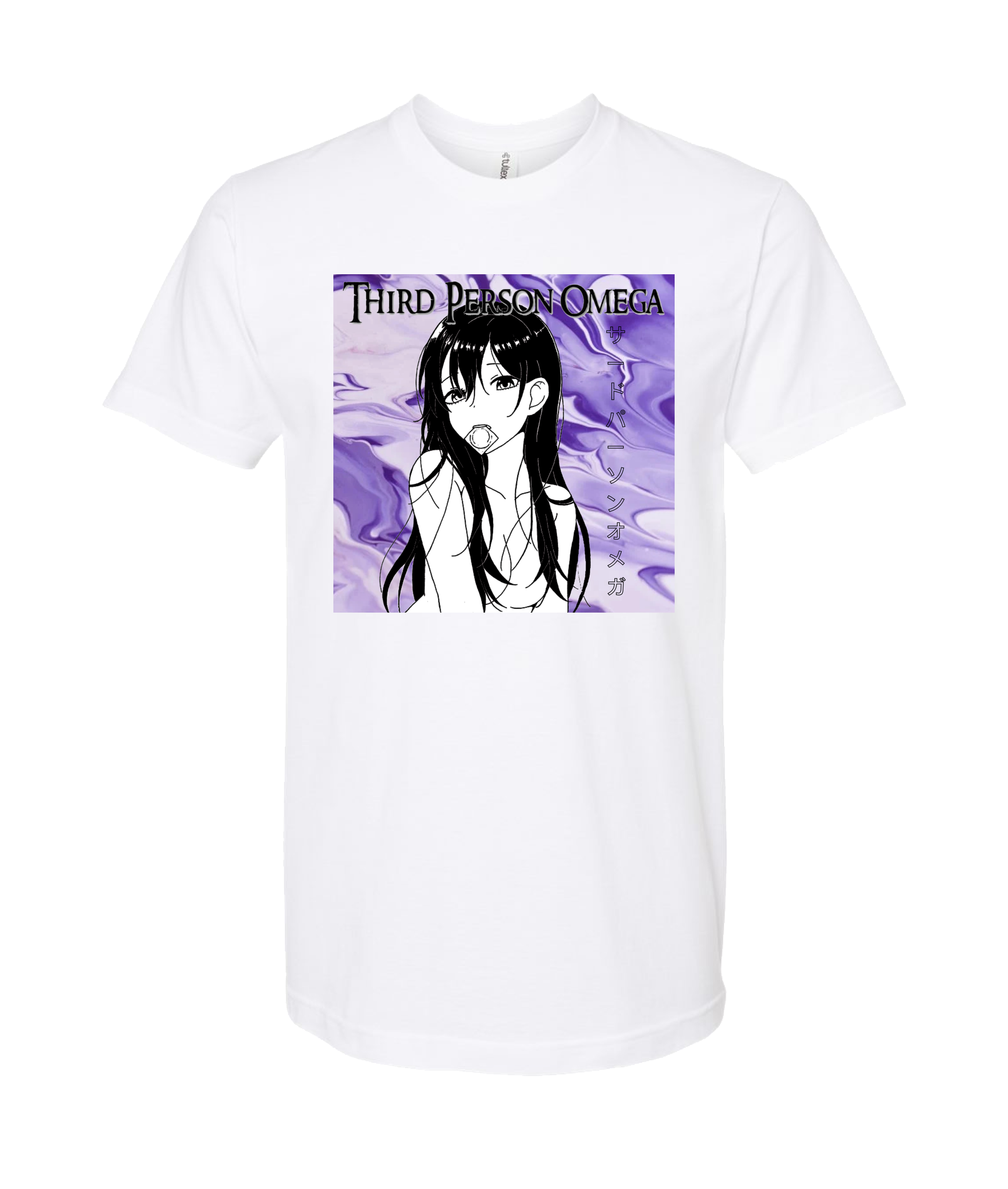 Third Person Omega - ANIME GIRL - White T Shirt –