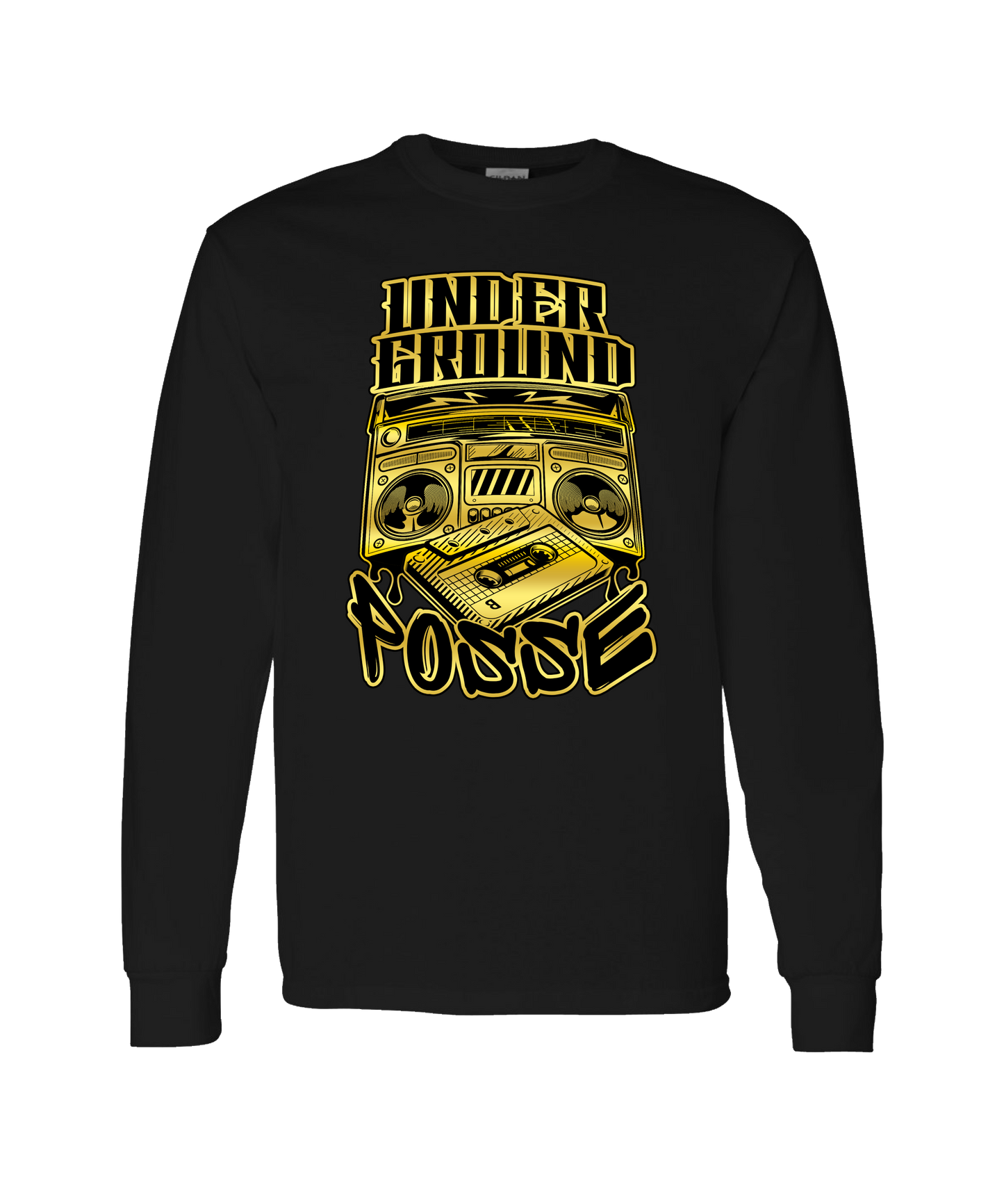 The Posse Store - UGP - Black Long Sleeve T