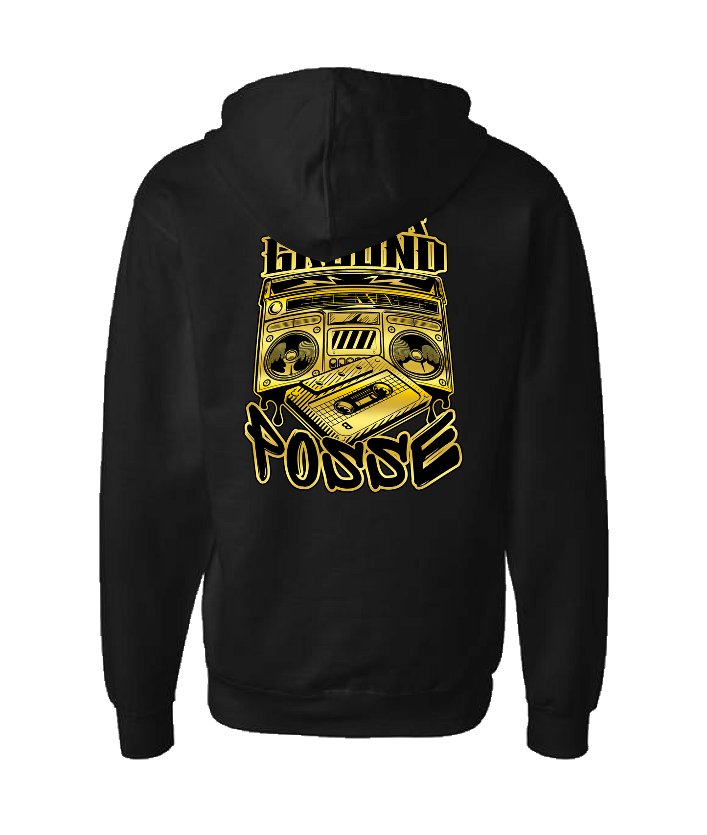 The Posse Store - UGP - Black Zip Up Hoodie