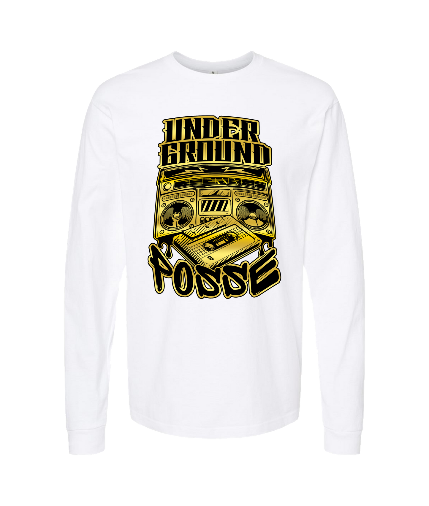 The Posse Store - UGP - White Long Sleeve T