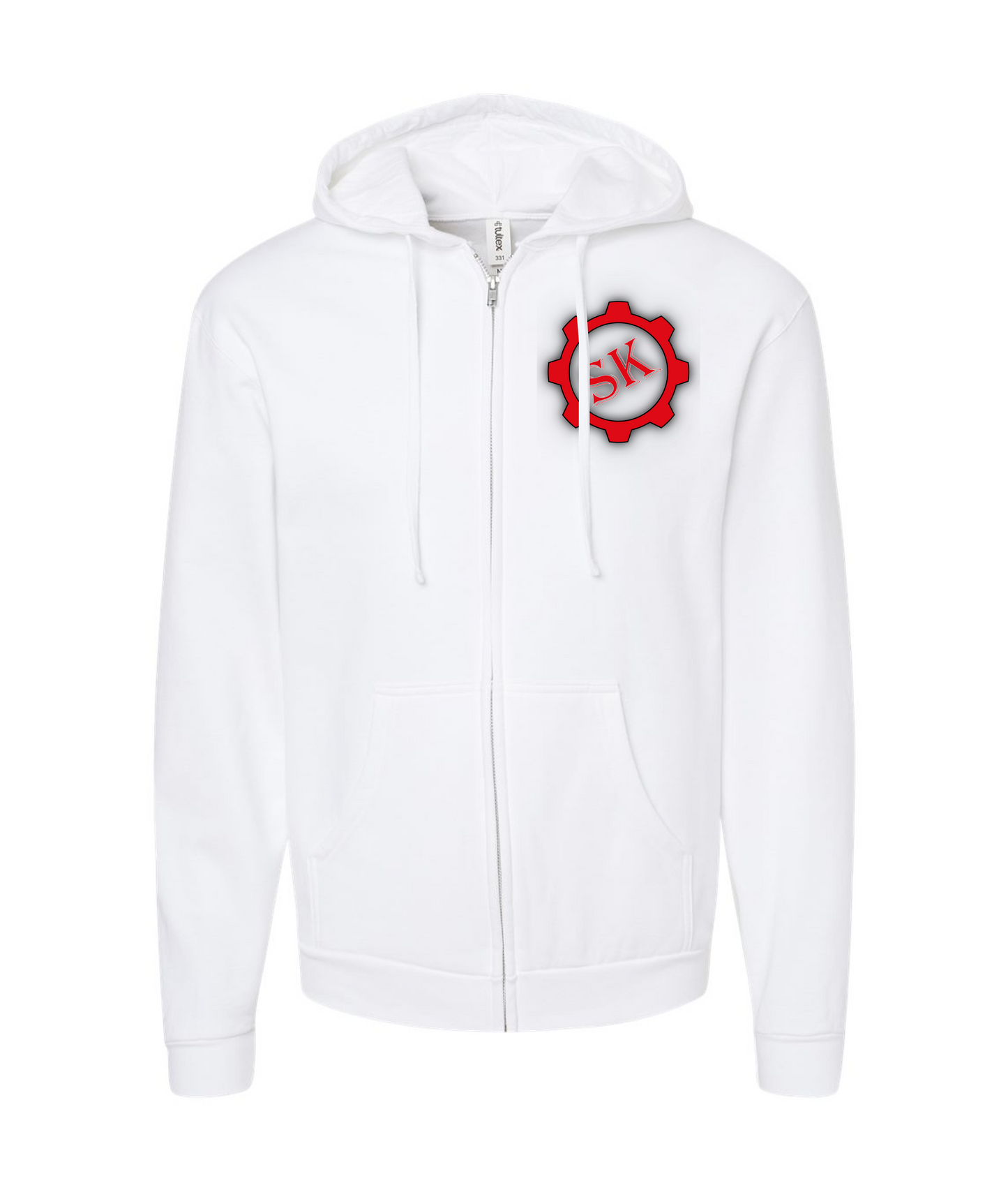 "The Pariah" Skylar Kincade - Mark My Words - White Zip Up Hoodie