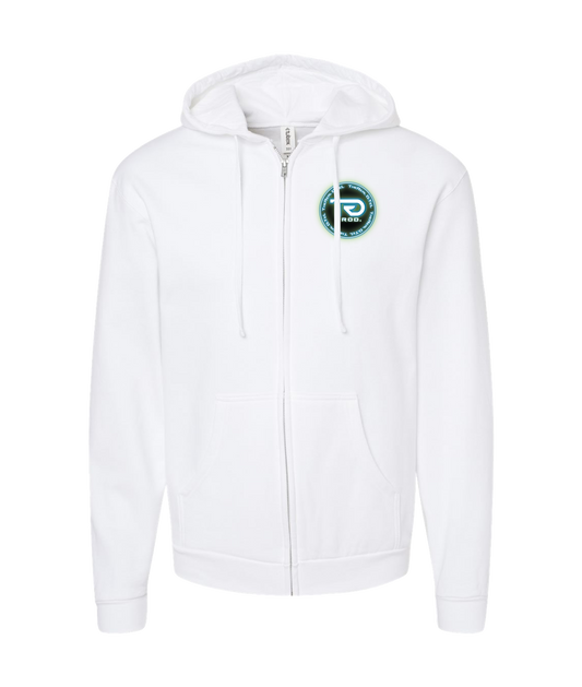 V-TRDTTOP - DESIGN 1 - Black Zip Up Hoodie