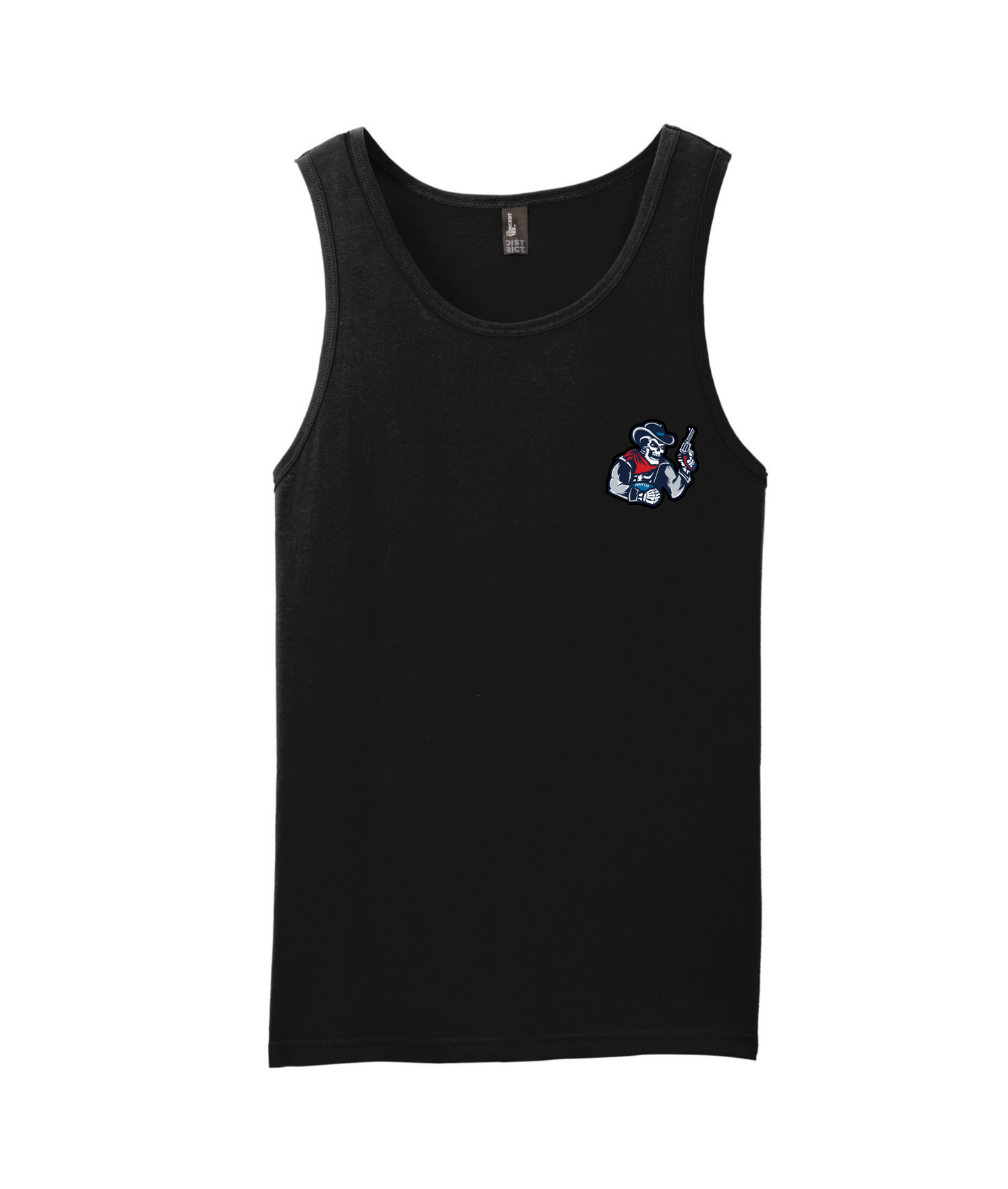 Triad Outlaws Saloon - DESIGN 2 - Black Tank Top