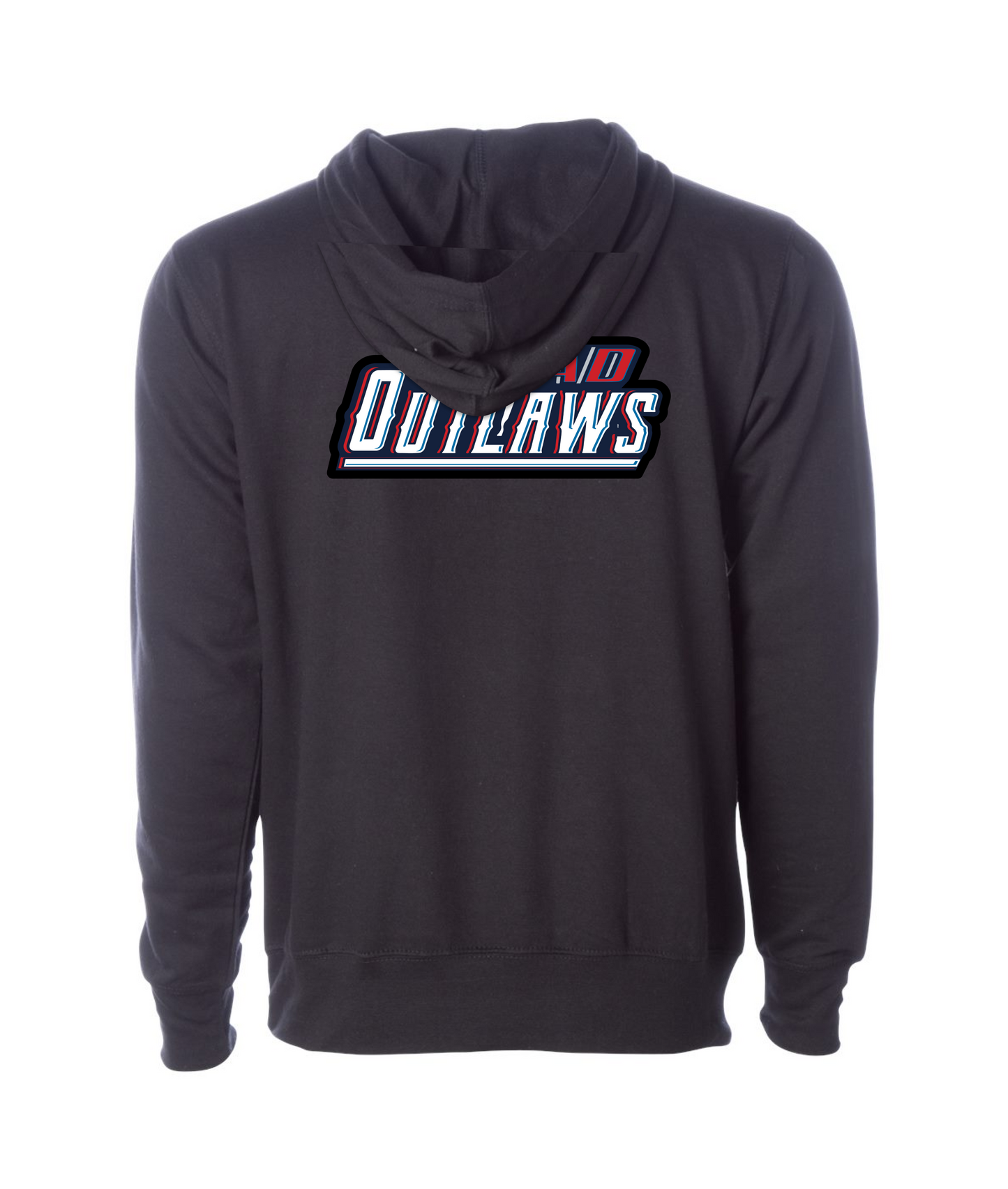 Triad Outlaws Saloon - DESIGN 2 - Black Hoodie