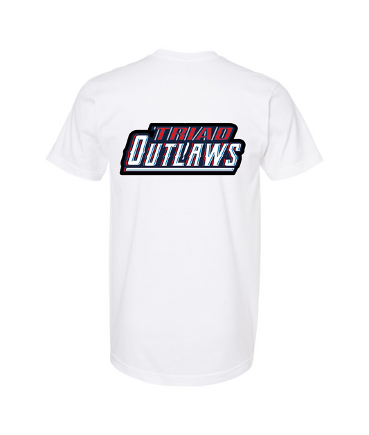 Triad Outlaws Saloon - DESIGN 2 - White T Shirt