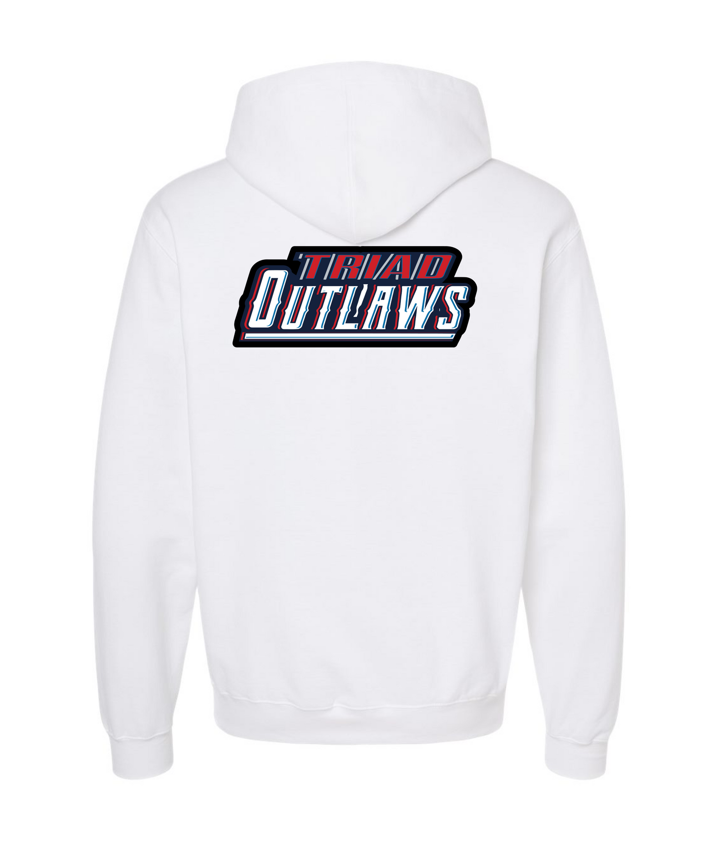 Triad Outlaws Saloon - DESIGN 2 - White Hoodie