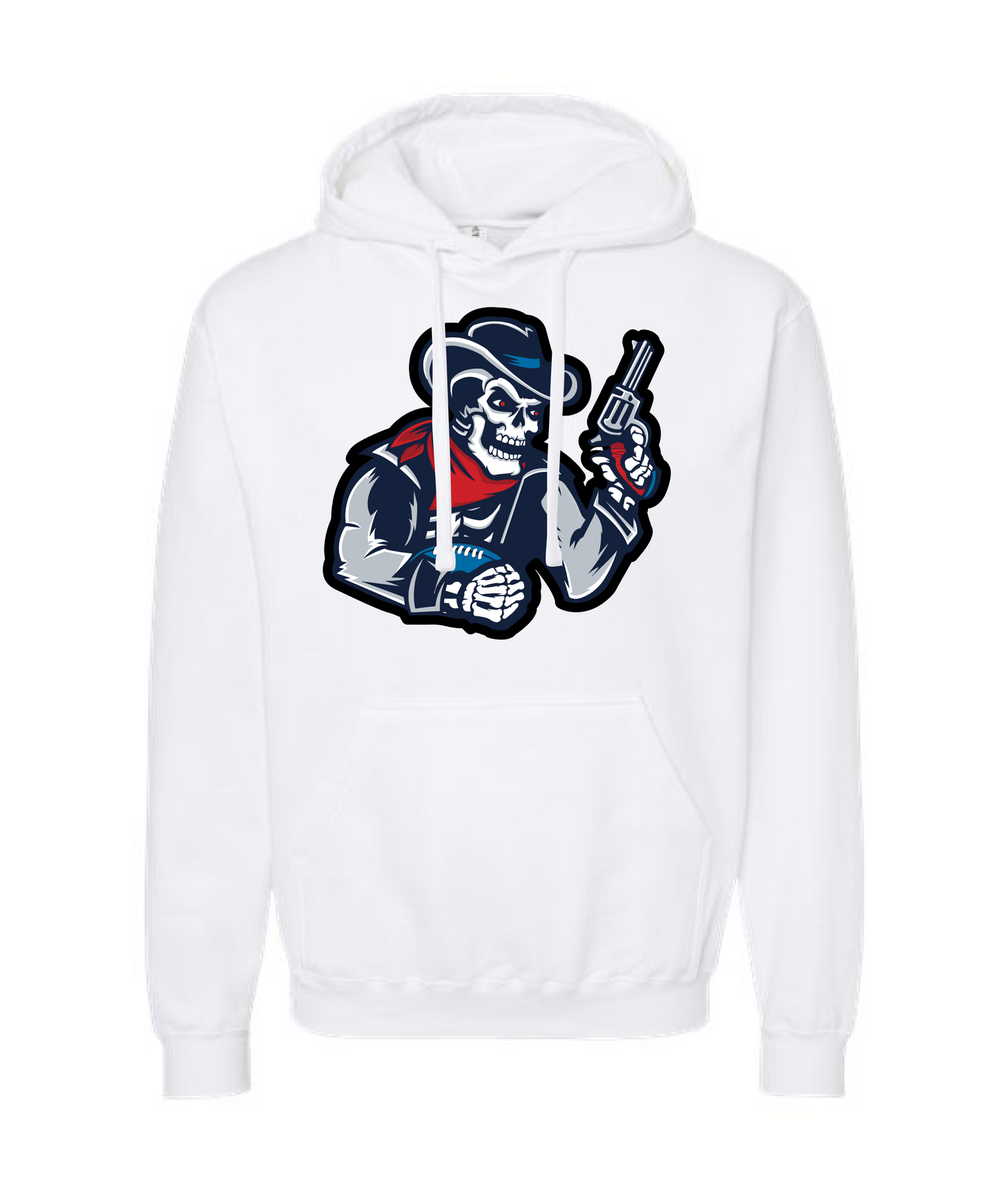 Triad Outlaws Saloon - DESIGN 2 - White Hoodie